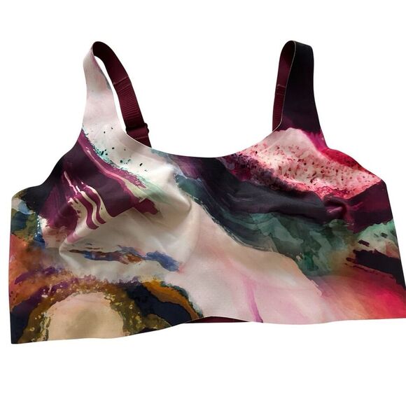 Knix Catalyst Sports Bra L High Support Multicolor Flow Motion - Picture 1 of 4